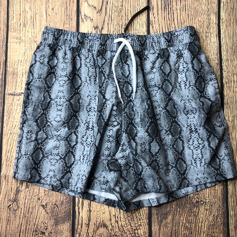 ASOS Men's Small Swim Shorts Snake Print Swim